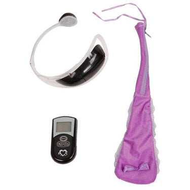 Stimolatore Vibrante Invisibile in Perizoma con Telecomando Viola